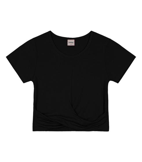 Imagem de Blusa Feminina Infantil Rovitex Kids Preto