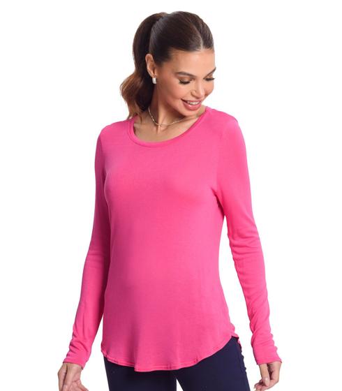 Imagem de Blusa Feminina Manga Longa Rovitex Rosa