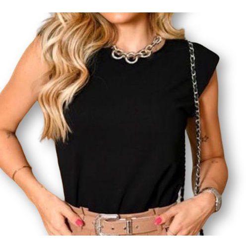 Imagem de Blusa feminina muscle viscolycra fashion