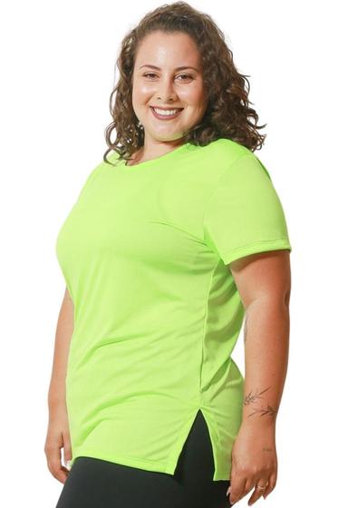 Imagem de Blusa Feminina Plus Size Até G5 Roupa de Academia Tapa Bumbum