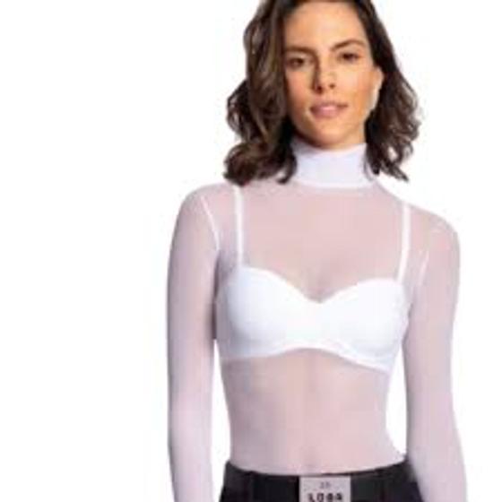 Imagem de Blusa Feminina Segunda Pele Gola Alta Microfibra Loba