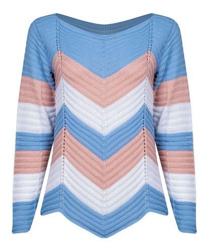 Imagem de Blusa Feminina Tricot Lã Frio Intenso Quentinha Envio Já