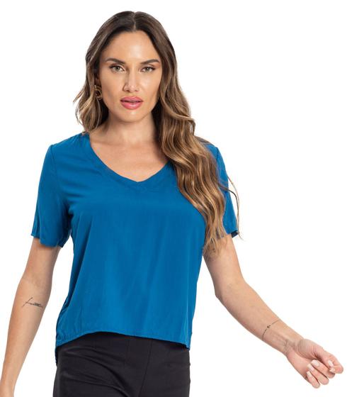 Imagem de Blusa Feminina Viscose Endless Azul