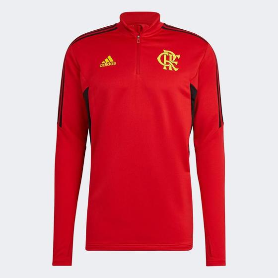 Blusa Flamengo Treino 22/23 Adidas Comissão Técnica Masculina Menor preço em Blusa Flamengo Treino 22/23 Adidas Comissão Técnica Masculina