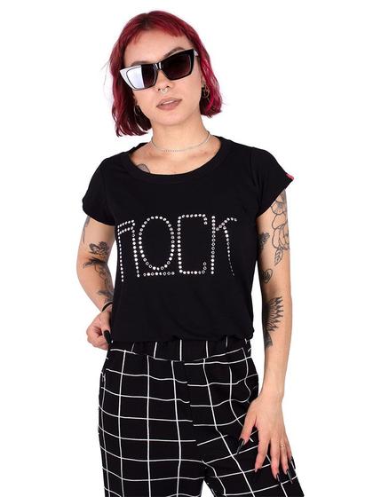 Imagem de Blusa Gola Redonda Long Rock - Preta