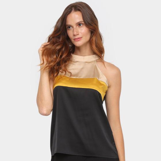 Imagem de Blusa Heli Colorblocks Feminina