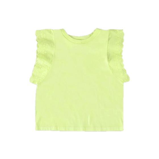 Imagem de Blusa infantil com renda - Up Baby