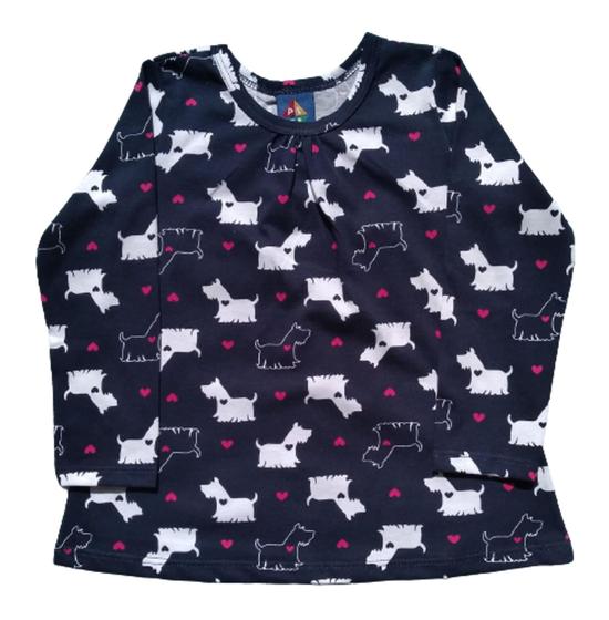 Imagem de Blusa Infantil Feminina ML Pipa