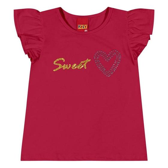 Imagem de Blusa - infantil  - feminina - tamanho 4 ao 8   1000688 - kyly 