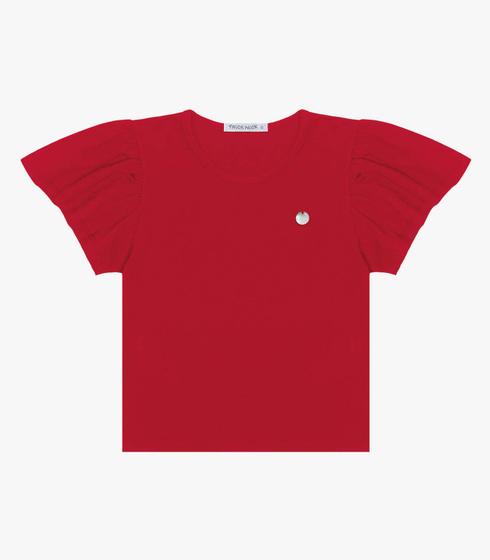 Imagem de Blusa Infantil Feminina Trick Nick Vermelho