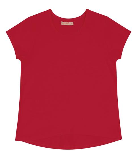 Imagem de Blusa Infantil Feminina Viscotorcion Trick Nick Vermelho