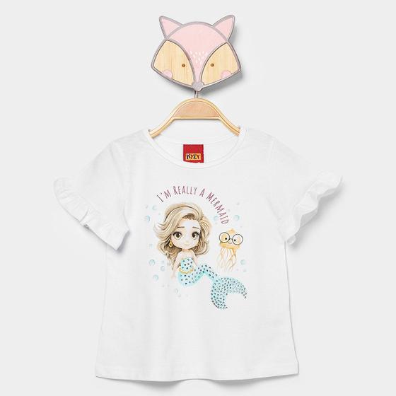 Imagem de Blusa Infantil Kyly Sereia Menina