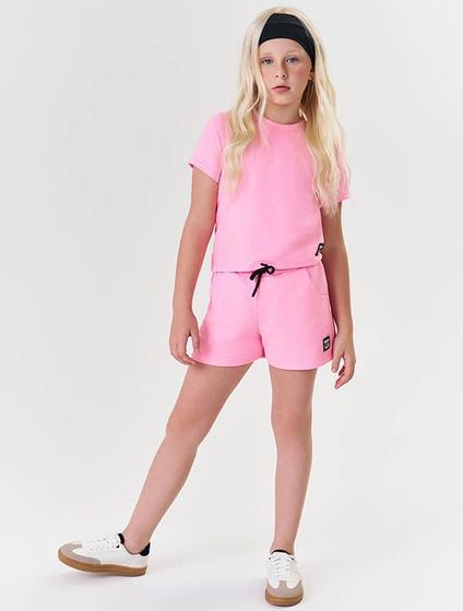 Imagem de Blusa Infantil Menina Básica Rosa Catavento