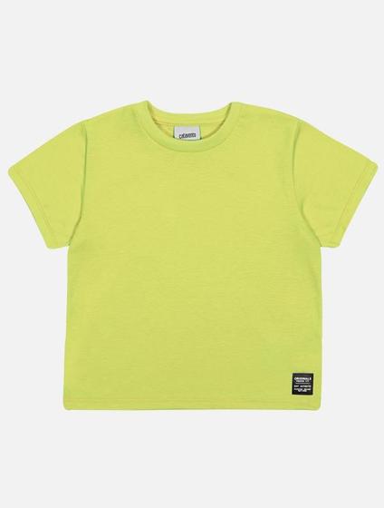 Imagem de Blusa Infantil Menina Básica Verde Catavento