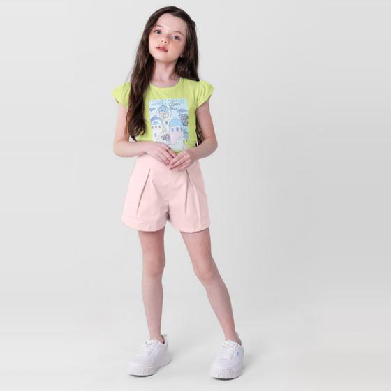 Imagem de Blusa infantil menina em cotton Mundi