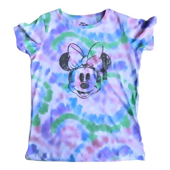 Imagem de Blusa Infantil Minnie Tie Dye Disney