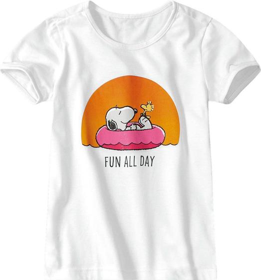 Imagem de Blusa Infantil Snoopy Branca - Malwee