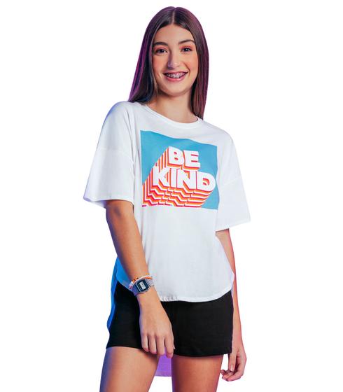 Imagem de Blusa Juvenil Feminina Be Kind Rovitex Teen Bege