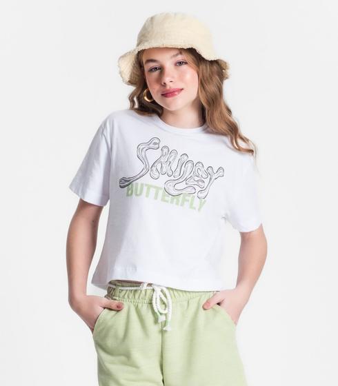 Imagem de Blusa Juvenil Feminina Minty Branco