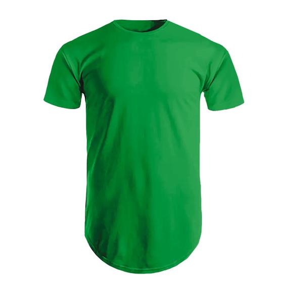 Imagem de Blusa Longline Camisa Oversized Soltinha Tamanho Especial Plus Size