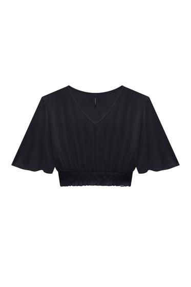 Imagem de Blusa Lunender Malha Preto