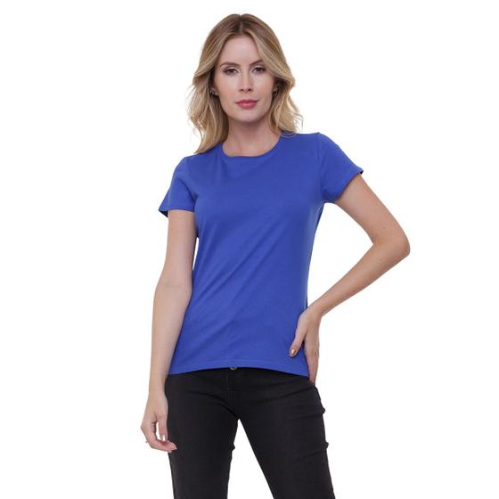 Imagem de Blusa malwee basica feminina gola redonda