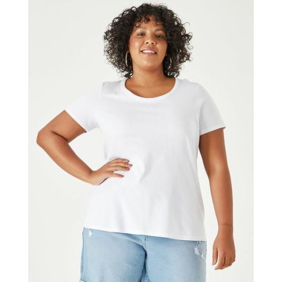 Imagem de Blusa Manga Curta Feminina Plus Size Malwee Ref. 87841