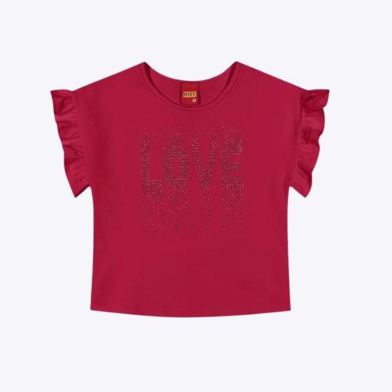 Imagem de Blusa Manga Curta Infantil Menina Kyly 1000552