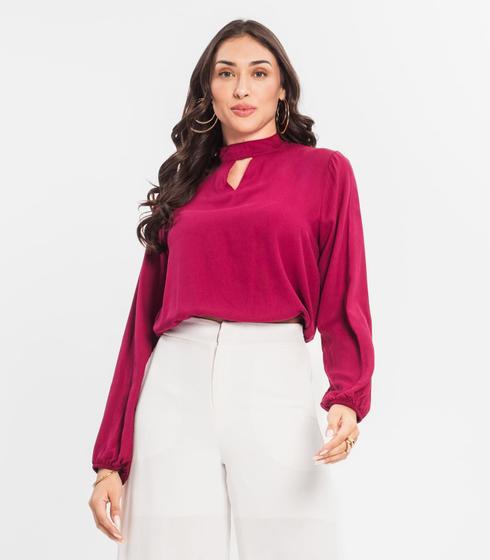 Imagem de Blusa Manga Longa Feminina Endless Vermelho