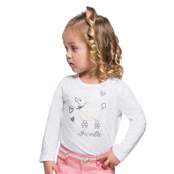 Imagem de Blusa Manga Longa Infantil Menina Mundi