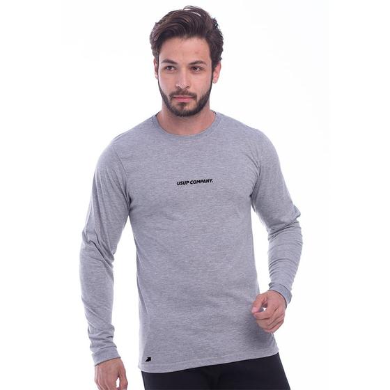 Imagem de Blusa Manga Longa Masculina Camisa de Frio Inverno Leve USUP