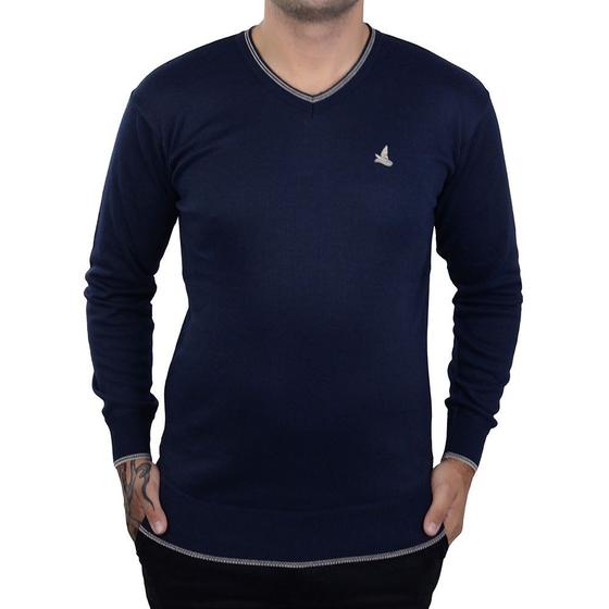 Imagem de Blusa Masculina Lucky Sailing Tricot Marinho - 95055