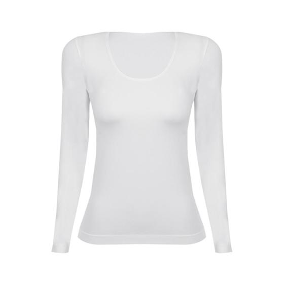 Imagem de Blusa Microfibra sem costura Lupo Loba 45184-001  Decote Redondo