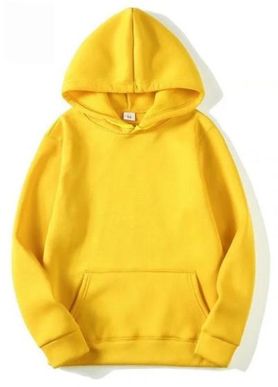 Imagem de Blusa Moletom Canguru 100% Algodão Básico