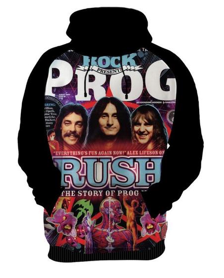 Imagem de Blusa Moletom Canguru Banda Rock Rush 3_x000D_