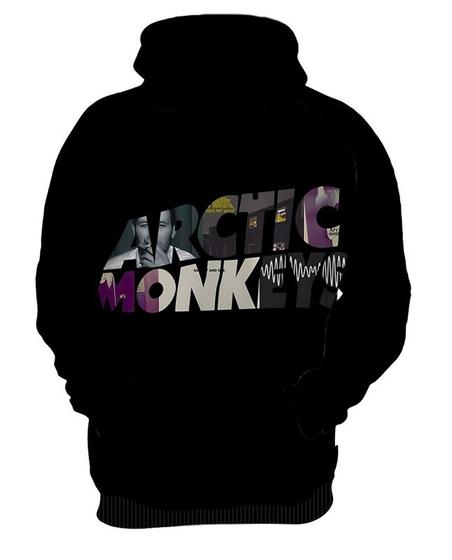 Imagem de Blusa Moletom Canguru Capuz Artic Monkeys 4_x000D_