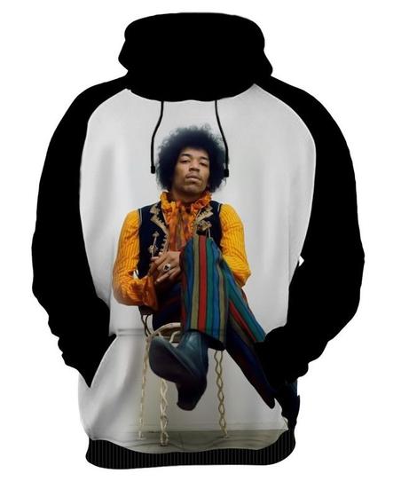 Imagem de Blusa Moletom Canguru Capuz Jimmy Hendrix 6_x000D_