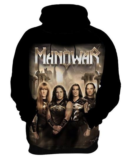 Imagem de Blusa Moletom Canguru Capuz Manowar 13_x000D_