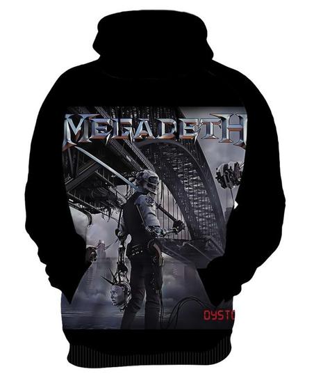 Imagem de Blusa Moletom Canguru Capuz Megadeth 16_x000D_