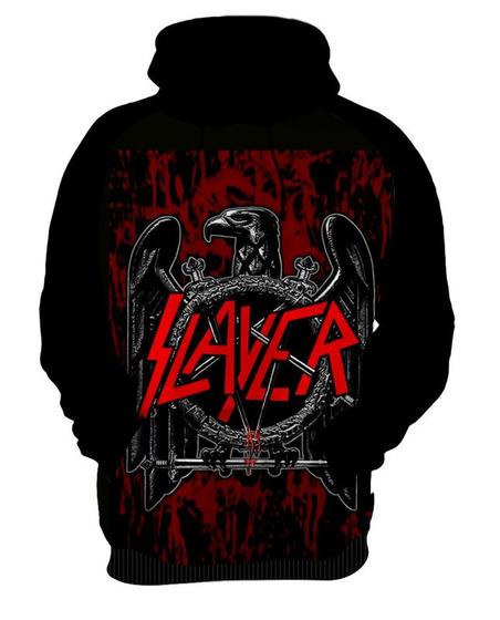 Imagem de Blusa Moletom Canguru Capuz Slayer 18_x000D_