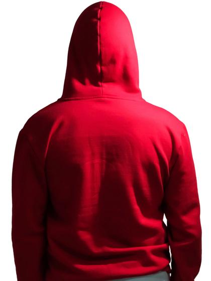 Imagem de Blusa Moletom Canguru com Capuz Basico Algodão 