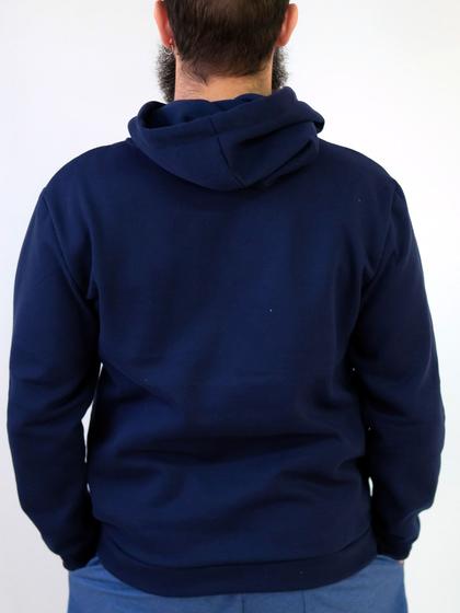 Imagem de Blusa Moletom Canguru com Capuz Basico Algodão 