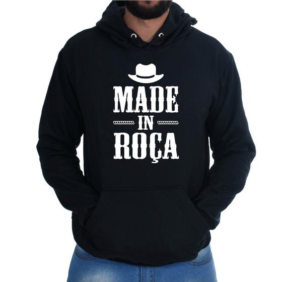 Imagem de Blusa Moletom Canguru Flanelado Masculino Made In Roça