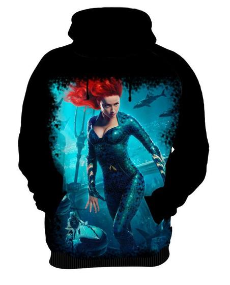 Imagem de Blusa Moletom Canguru Herói Aquaman 3_x000D_