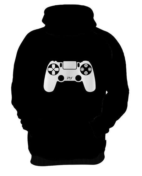 Imagem de Blusa Moletom Canguru Jogo Game Controle Ps2_x000D_