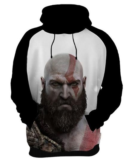 Imagem de Blusa Moletom Canguru Jogo Game God Of War 1_x000D_