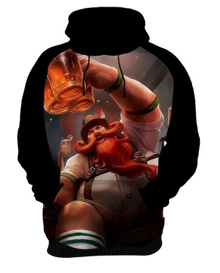 Imagem de Blusa Moletom Canguru Jogo Lol Gragas_x000D_