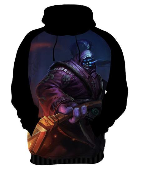 Imagem de Blusa Moletom Canguru Jogo Lol Jax 2_x000D_