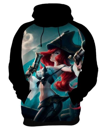 Imagem de Blusa Moletom Canguru Jogo Lol Miss Fortune_x000D_