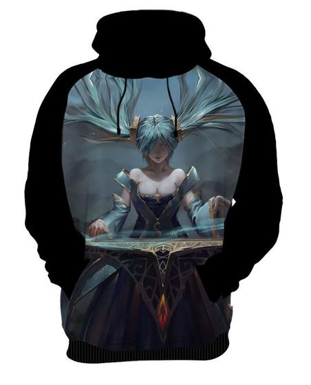 Imagem de Blusa Moletom Canguru Jogo Lol Sona_x000D_